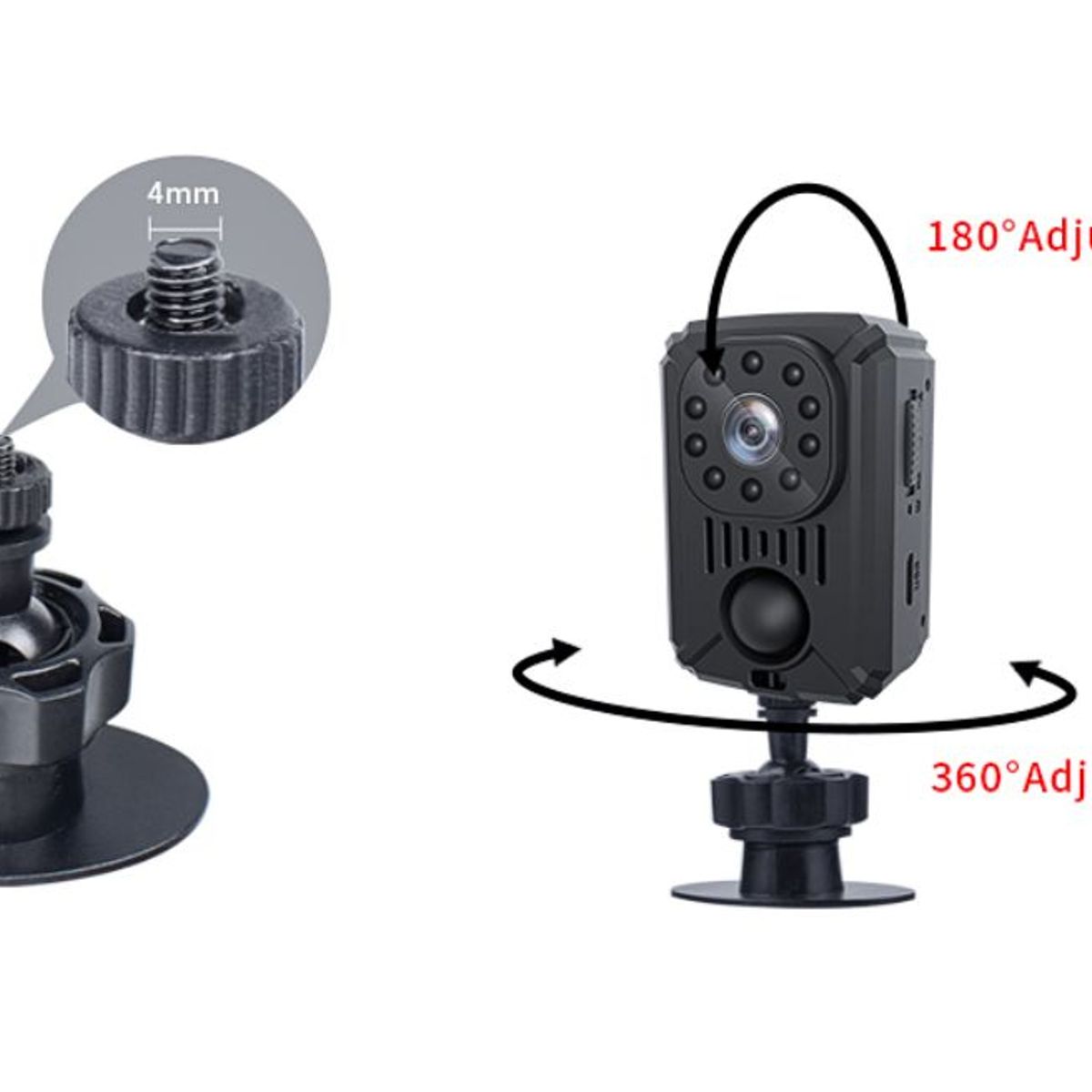 GENERICO - MINI CÁMARA DE BOLSILLO VISIÓN NOCTURNA