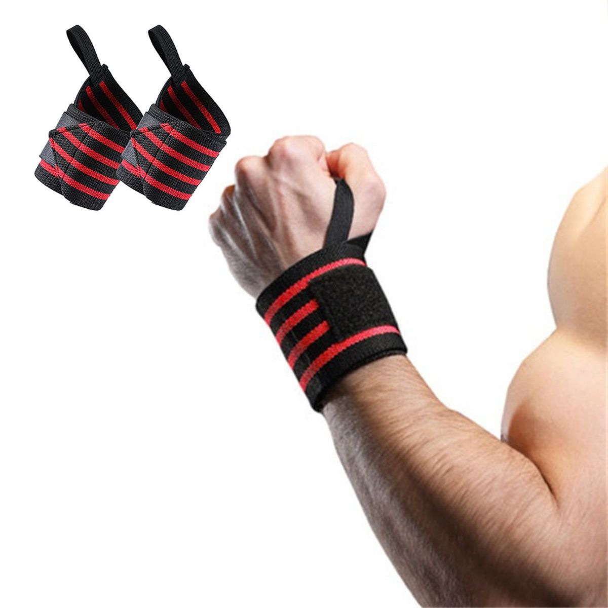 XTREME SPORT - Muñequeras de Potencia  Wraps Vendas de Levantamiento