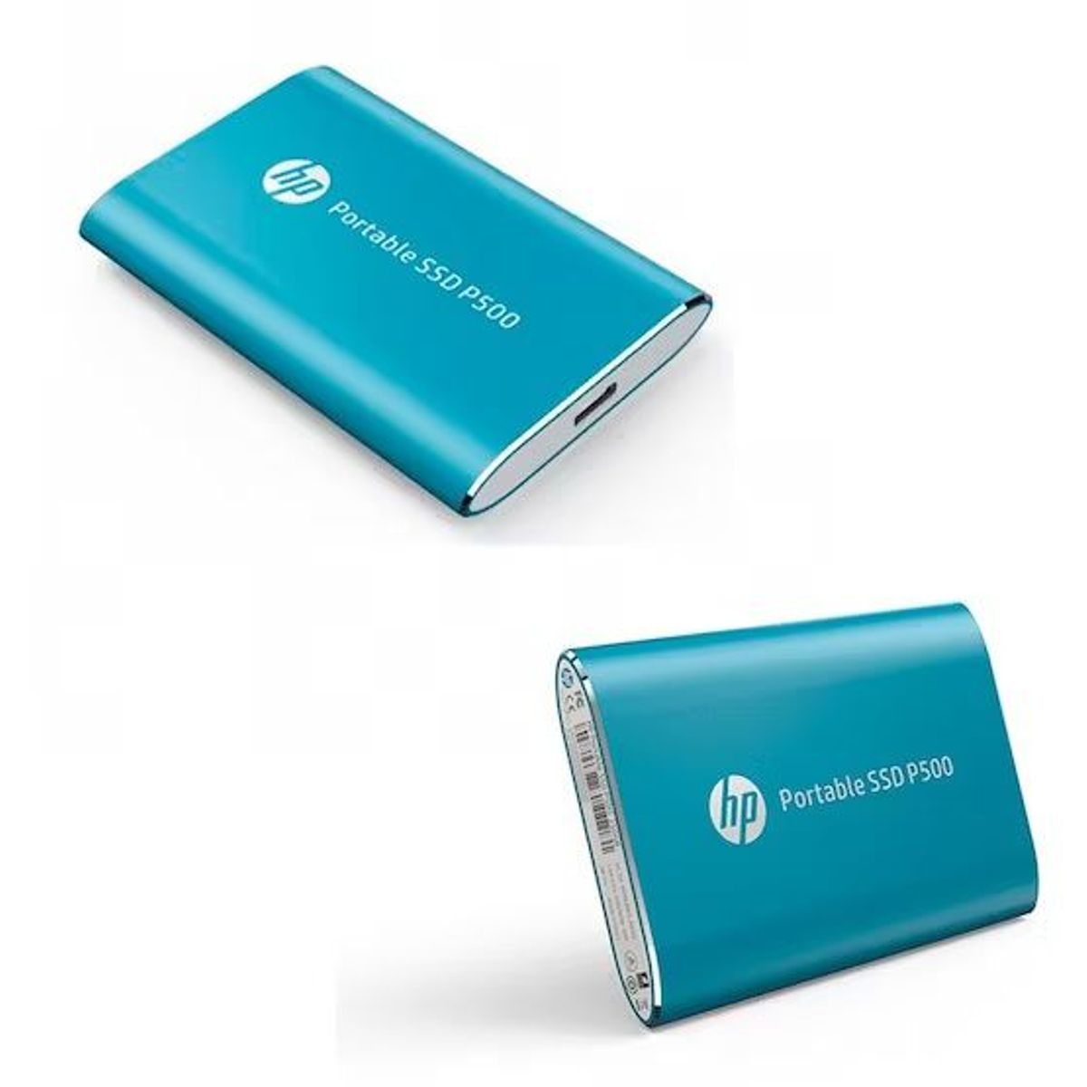 HP - Disco Solido SSD HP P500 500GB Azul Externo USB 3.1 7PD54AA#ABC