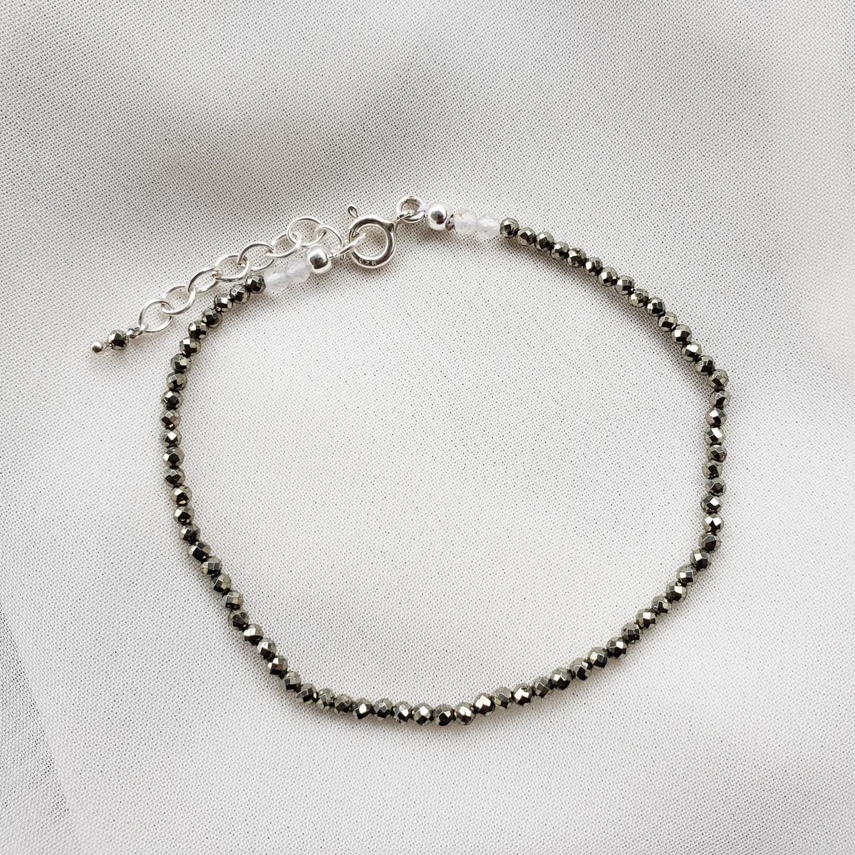 INTUERI - Pulsera de piedra Pirita