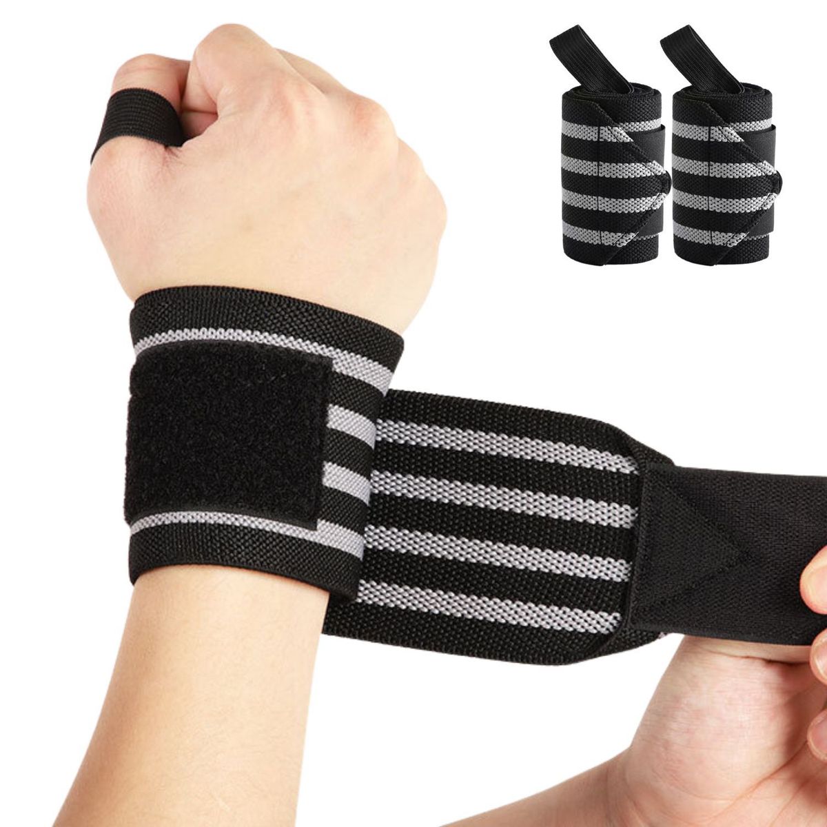 XTREME SPORT - Muñequeras de Potencia  Wraps Vendas de Levantamiento