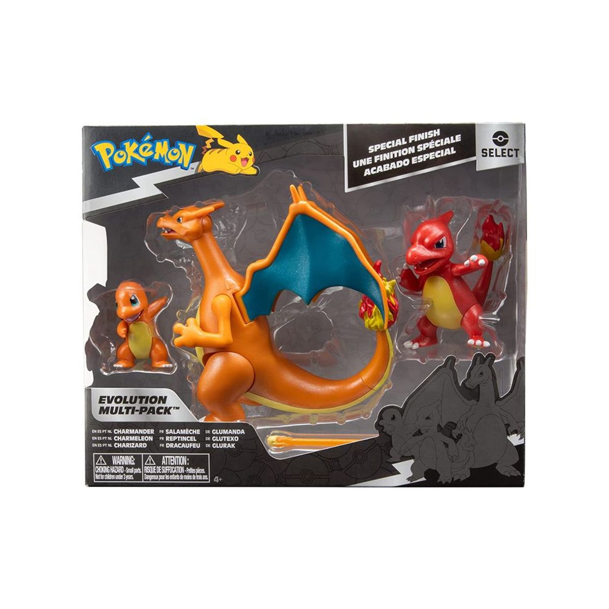 POKEMON - POKEMON SELECT CHARIZARD CHARMELEON CHARMANDER