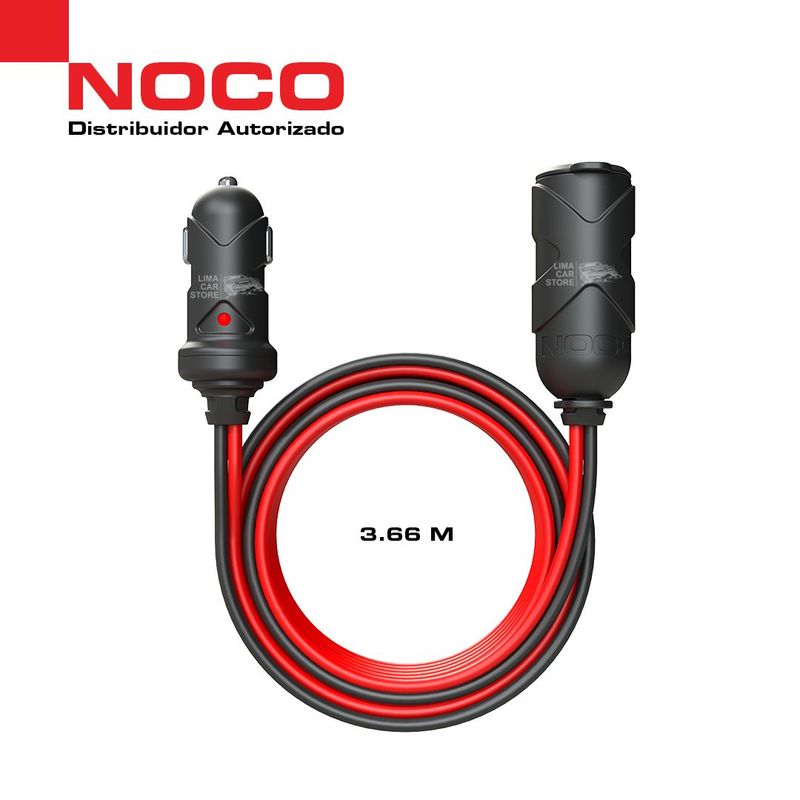 NOCO - NOCO GC019 Extensión 12V 3.8 metros Auto cigarrera