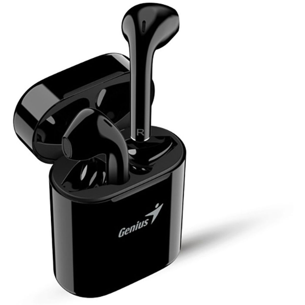 GENIUS - AUDIFONO INALAMBRICO GENIUS CON MICROFONO HS-M900BT TRUE BT NEGRO