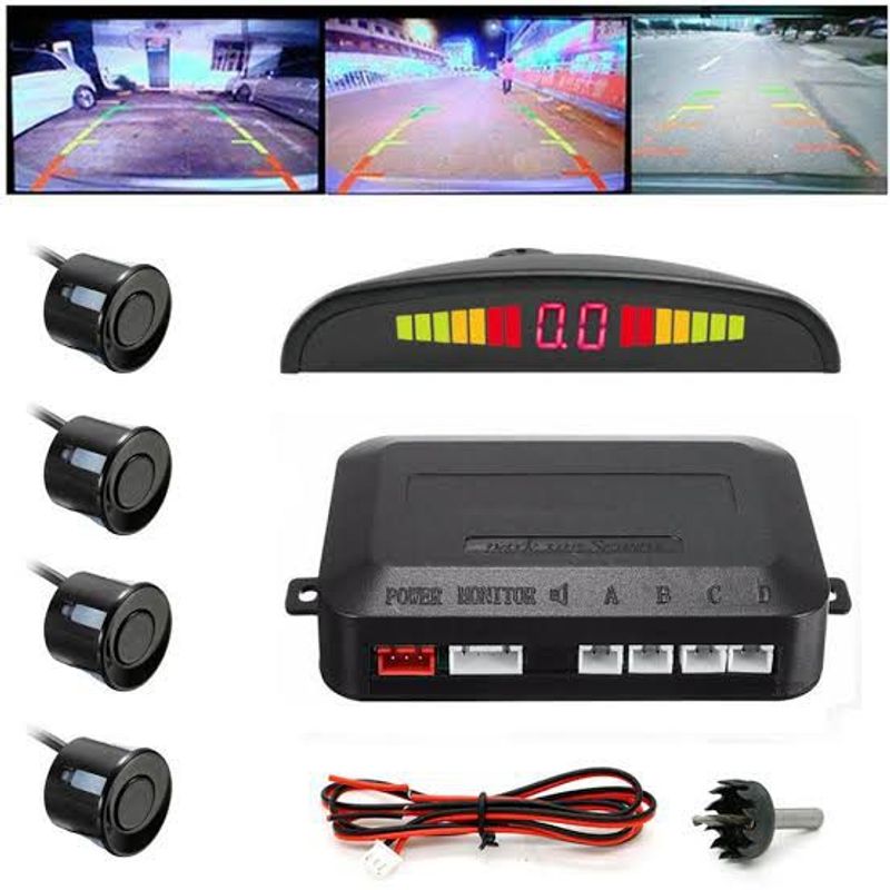 OEM - Kit Sensor de Parqueo 165mmRadar de Retroceso 03-25metros