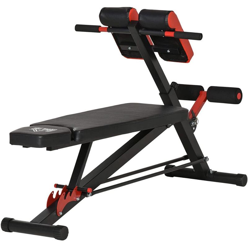 BLACKFIT - Banca Romana Abdominal Multifuncional