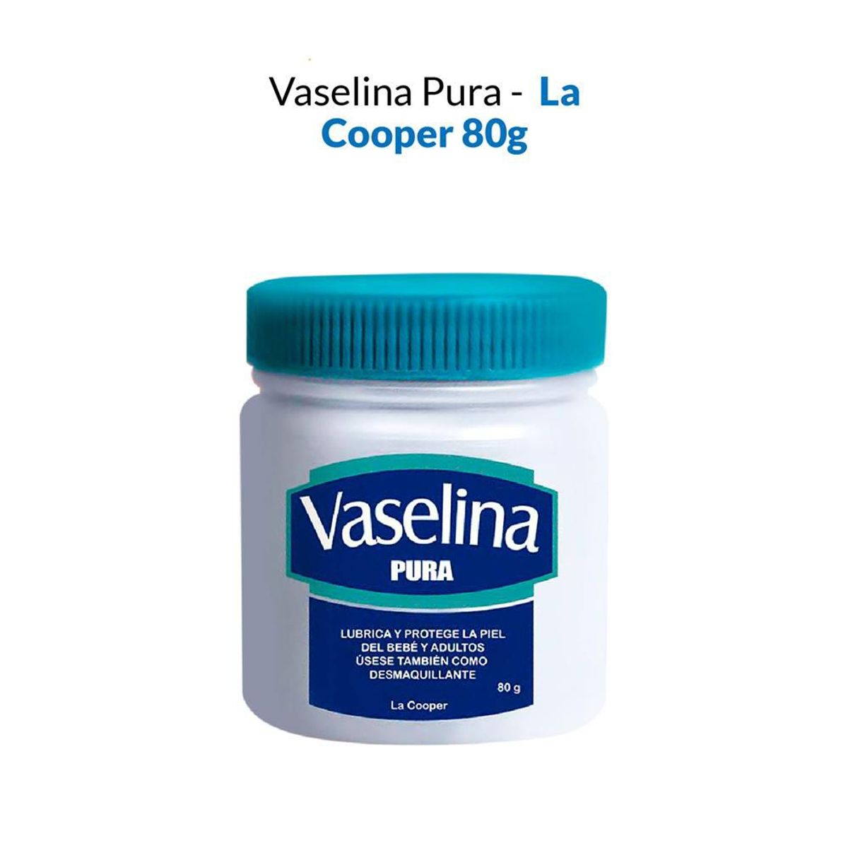 GENERICO - Vaselina Pura La Cooper x 80g