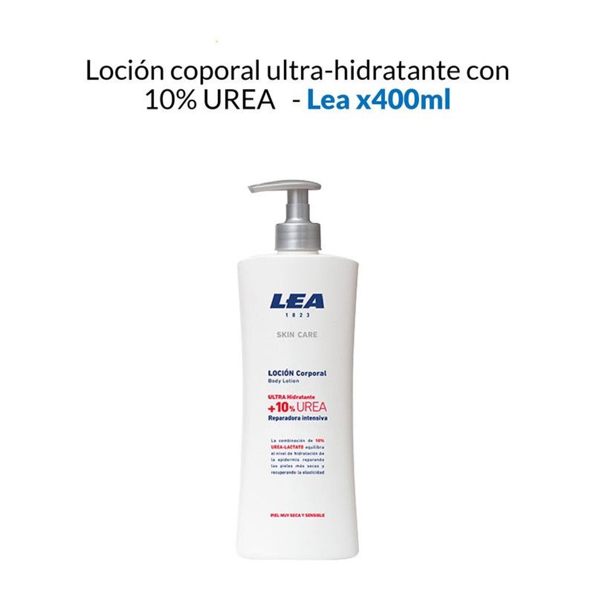 GENERICO - Loción corporal ultra-hidratante con 10% UREA - Lea x400ml
