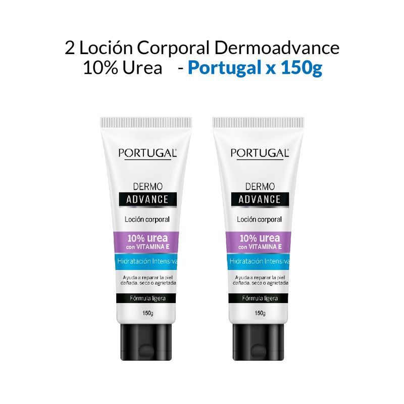 GENERICO - 2 Loción corporal Dermo Advance - Portugal x150g