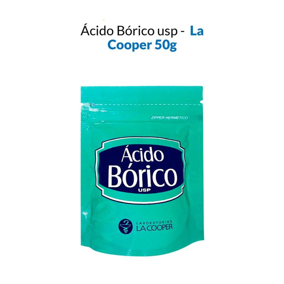 GENERICO - Ácido Bórico usp - La Cooper x 50g