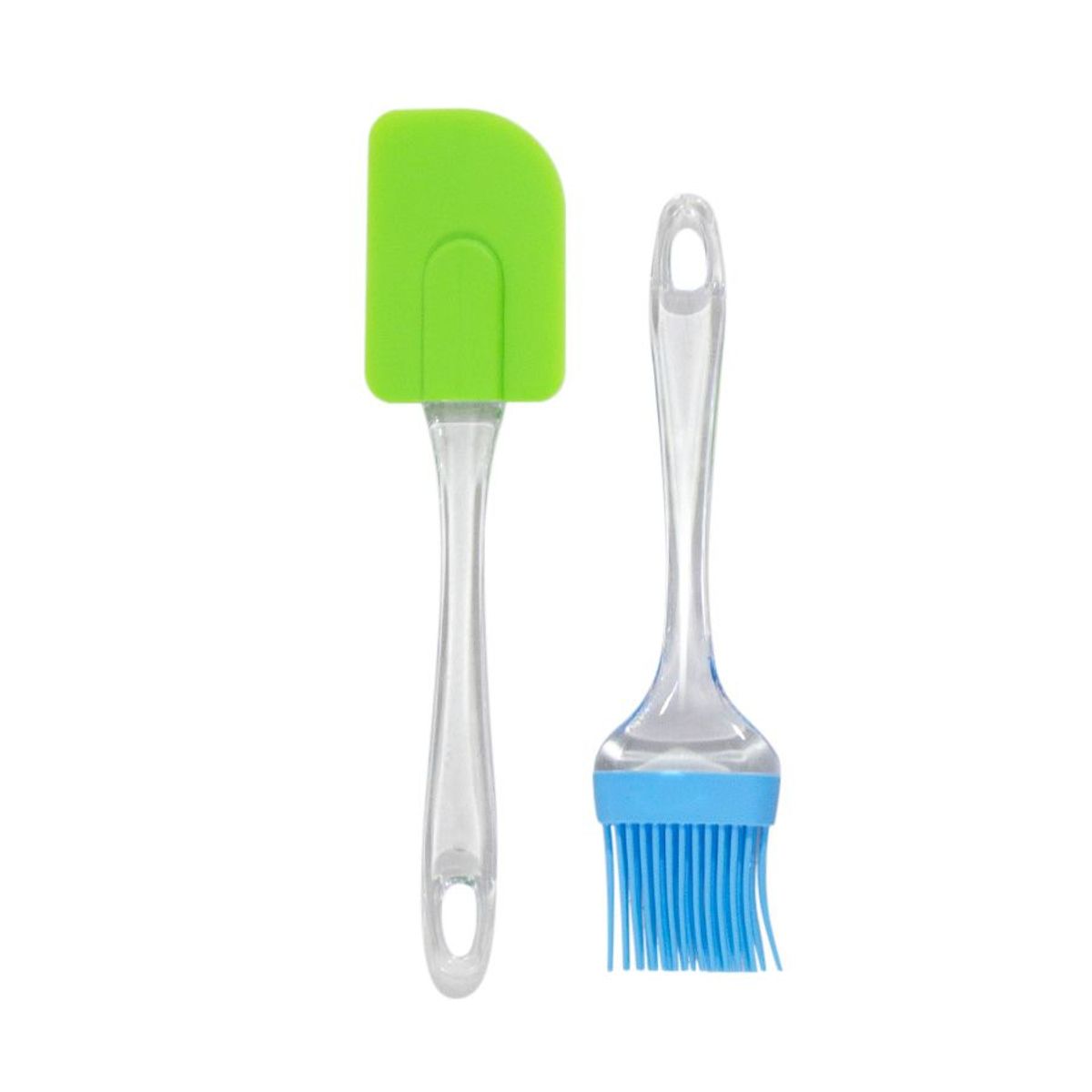 GENERICO - Set de Utensilios 2 en 1 Espátula y Cepillo para Hornear