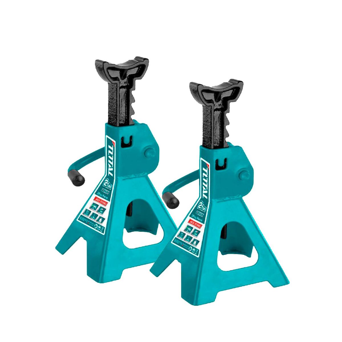 GENERICO - Caballete 2 Toneladas TOTAL/ Soporte/ Torreta/ Seguridad