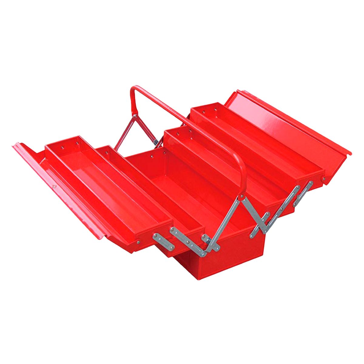 BIG RED - CAJA METÁLICA DE 5 SECCIONES PARA HERRAMIENTAS