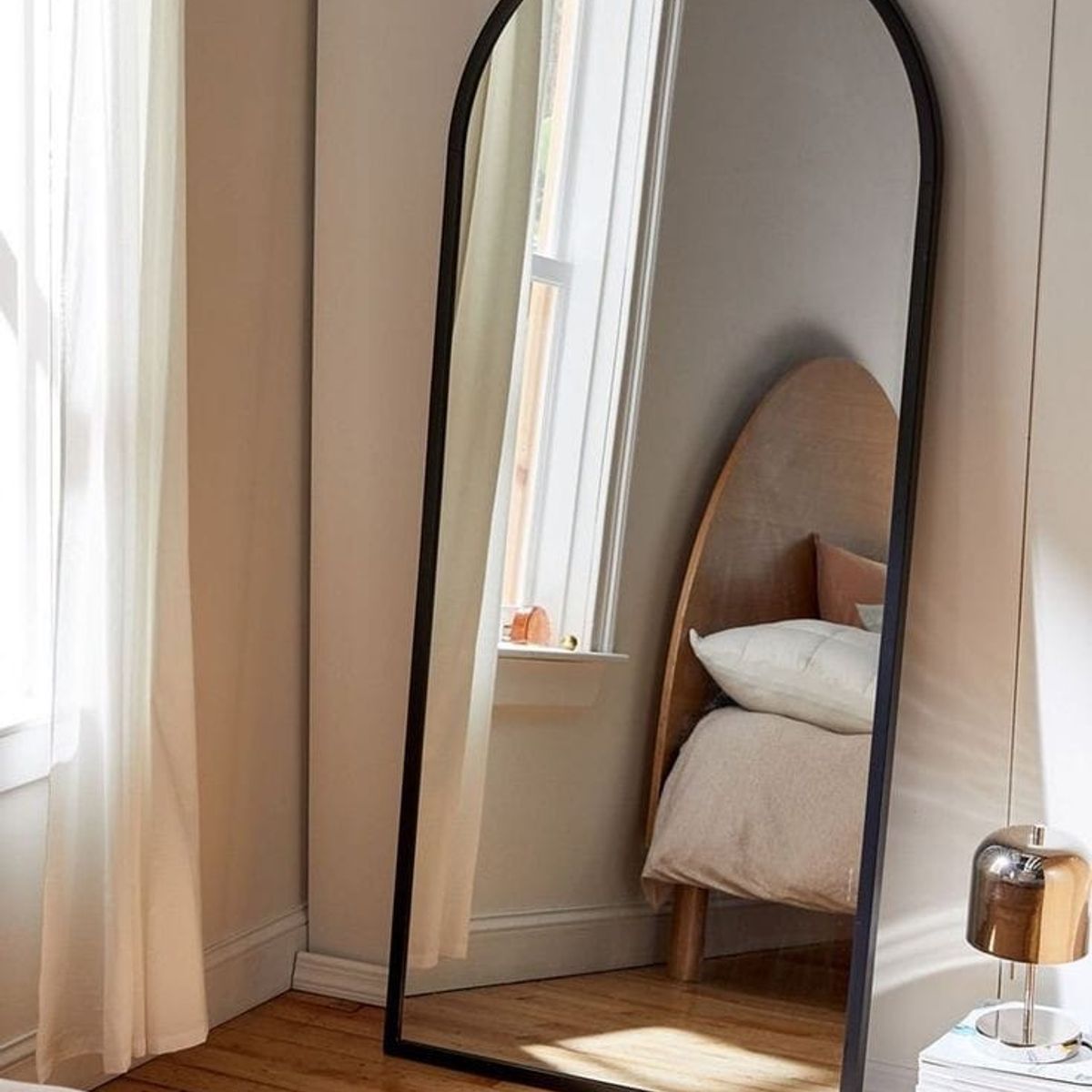 GENERICO - Espejo Arco Negro 180X80 al Horno