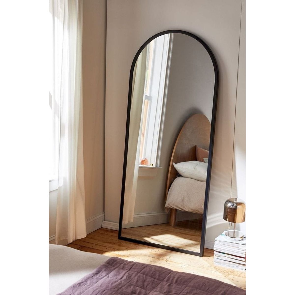 GENERICO - Espejo Arco Negro 180X80 al Horno