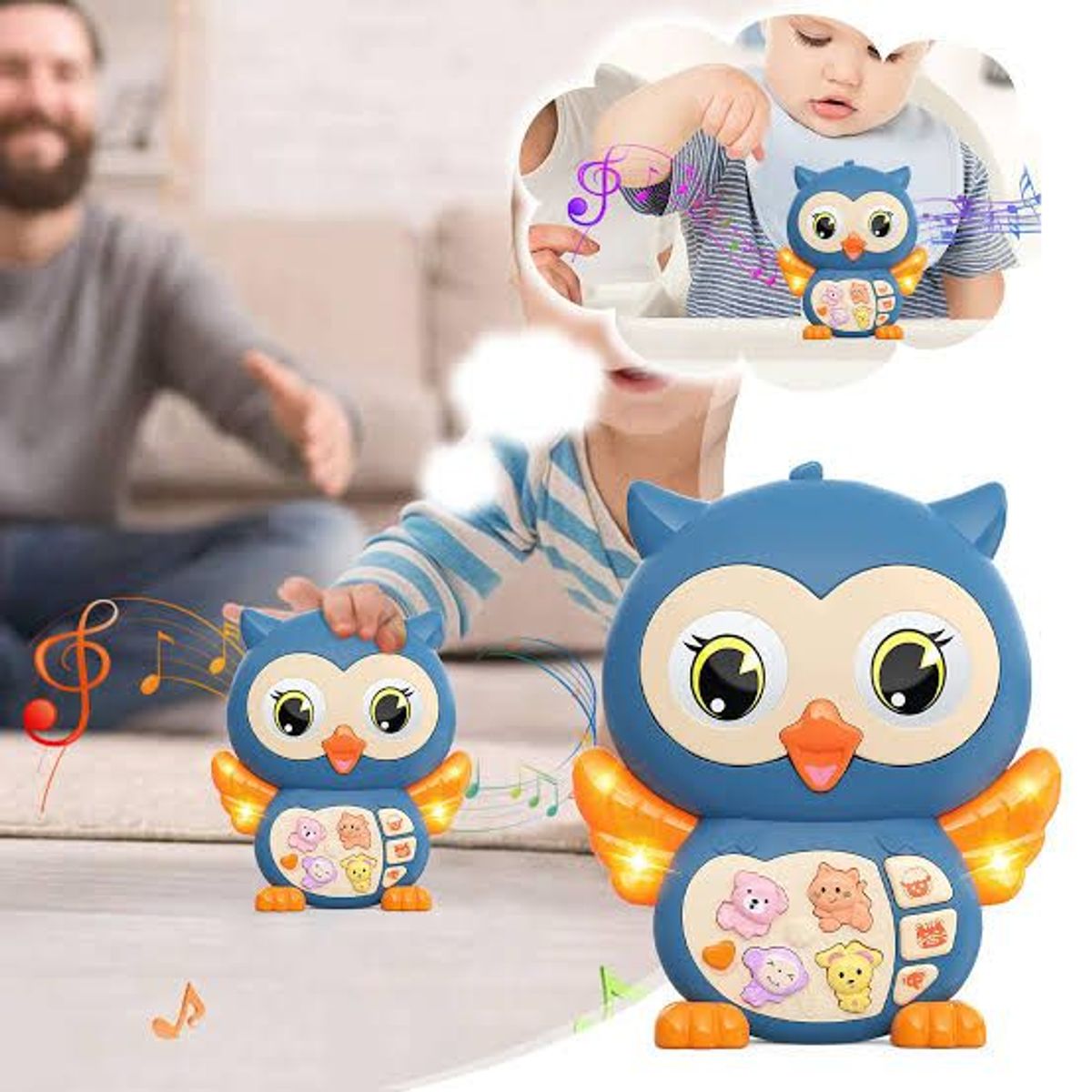 GENERICO - BUHO MUSICAL PARA BEBES