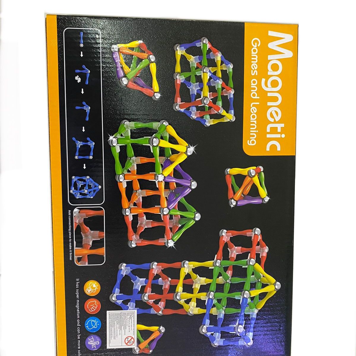 GENERICO - Bloques de construcción magnéticos - 213 Pcs