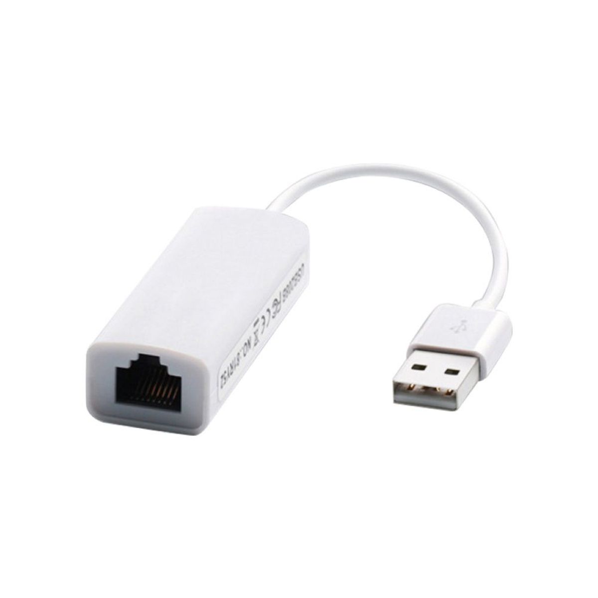 GENERICO - Adaptador USB 2.0 a Rj45 LAN Ethernet 10/100 Mbps