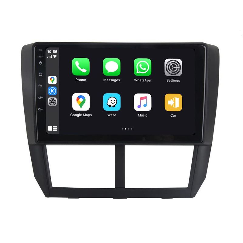 GENERICO - Autoradio Android Subaru Forester Impreza WRX STI XV 2007-2012 cámara Gratis