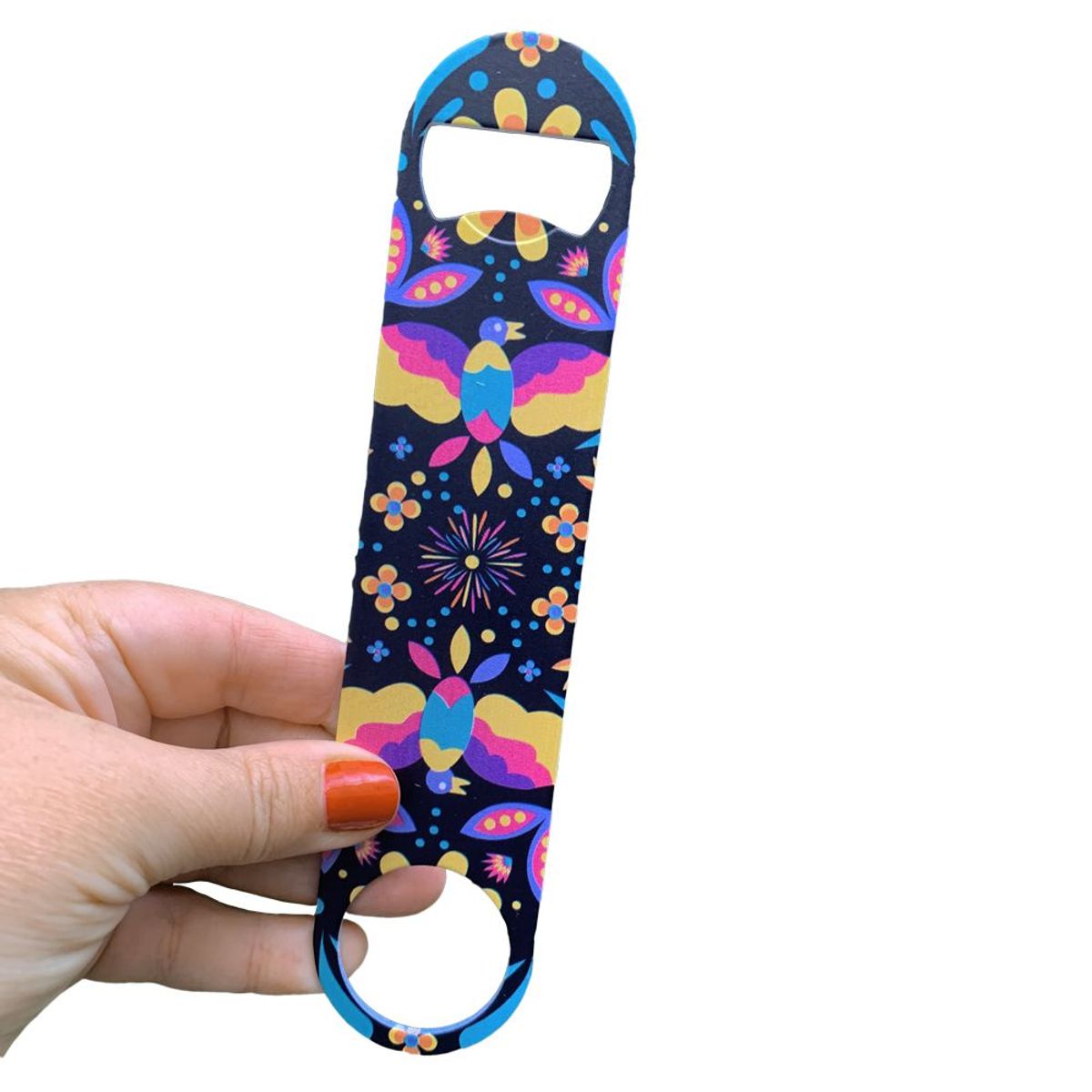 DESTAPA T PERU - Destapador metal full color 18x4cms DestapaT Primaveral