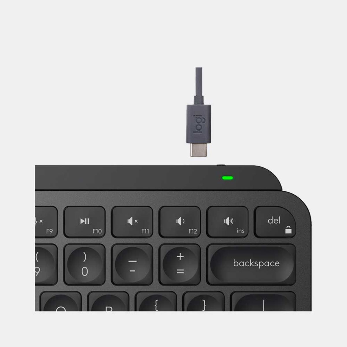 LOGITECH - TECLADO LOGITECH MX KEYS MINI GRAPHITE SPANISH SMART ILLUMINATION