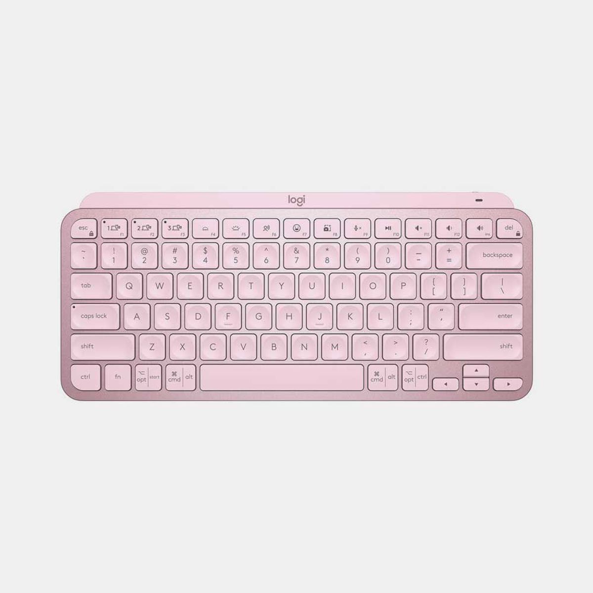 LOGITECH - TECLADO LOGITECH MX KEYS MINI ROSE SPANISH SMART ILLUMINATION