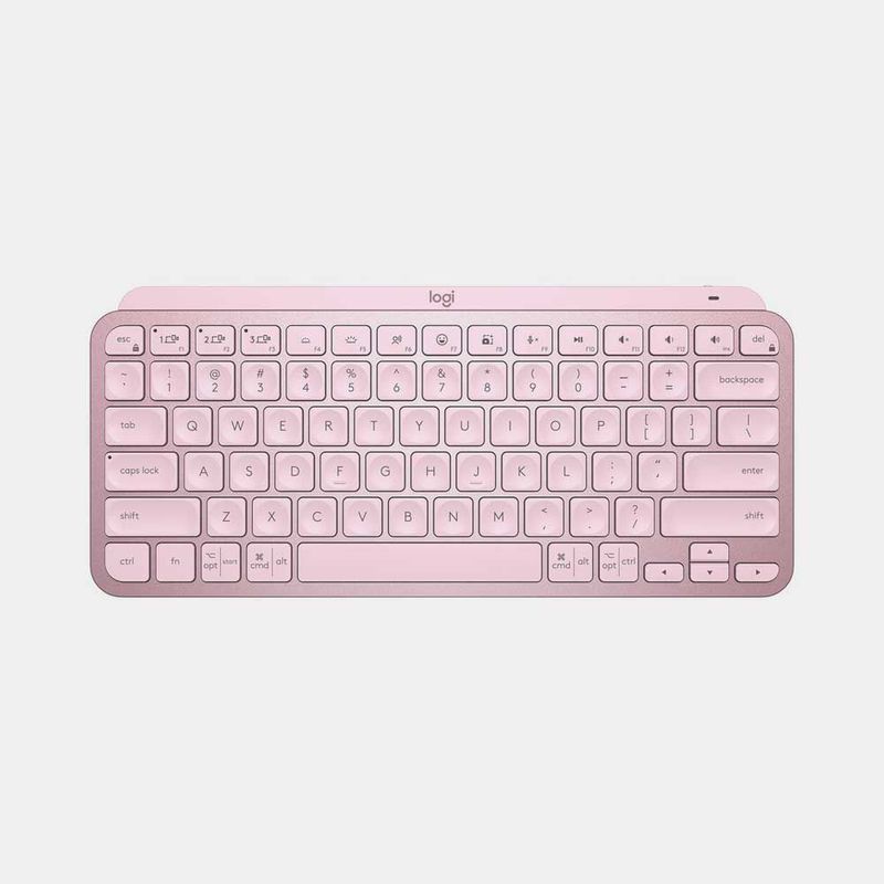 LOGITECH - TECLADO LOGITECH MX KEYS MINI ROSE SPANISH SMART ILLUMINATION
