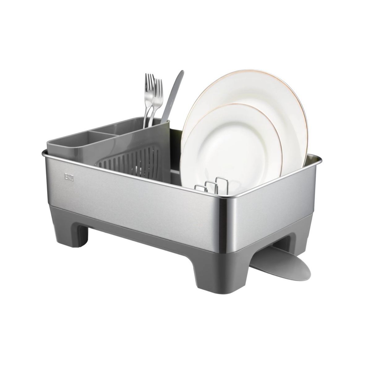 EKO - Escurridor de platos acero EKO Regal small gris