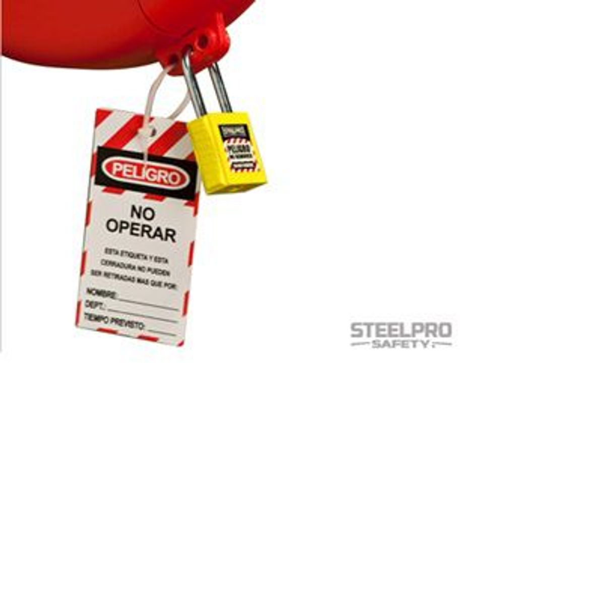 STEELPRO - TARJETA NO OPERAR LOCK OUT (PACK X 10 UND)