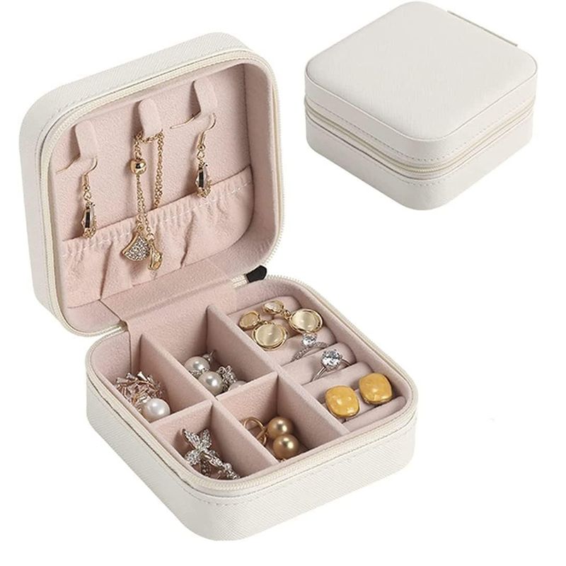 OEM - Mini Organizador de Joyas de Viaje Portátil con Cremallera