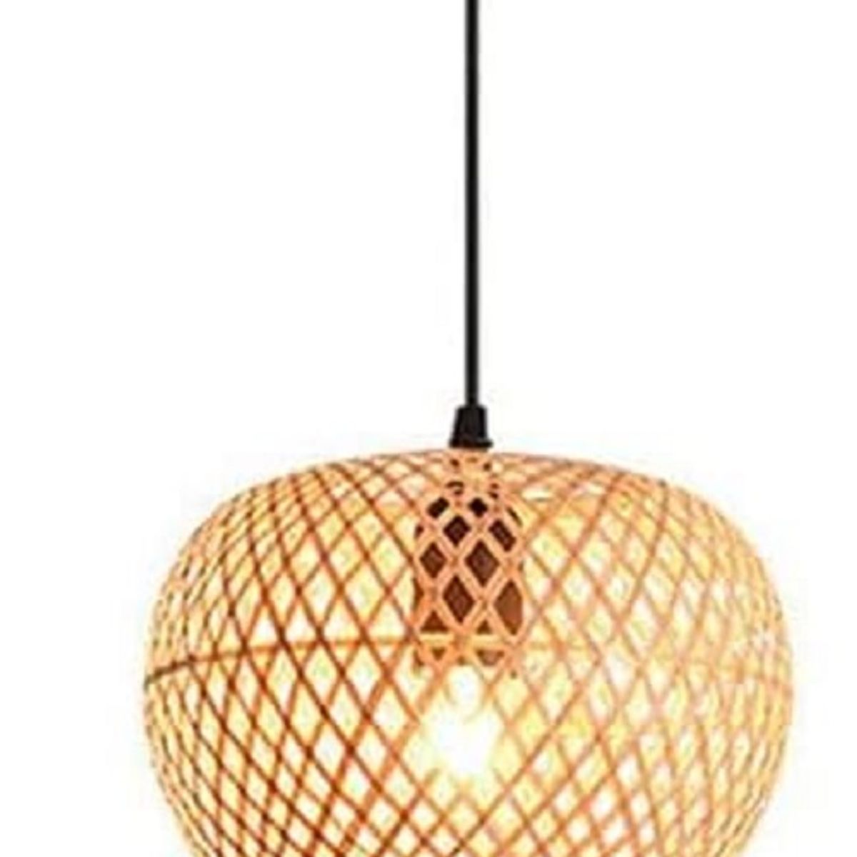 GENERICO - Lámpara colgante de bambú