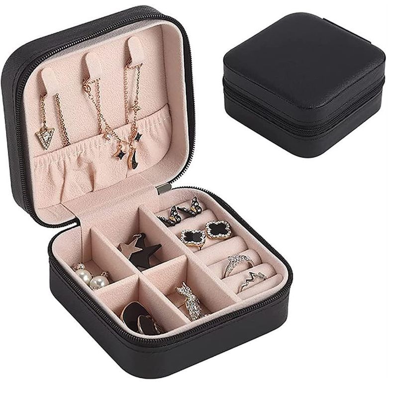 OEM - Mini Organizador de Joyas de Viaje Portátil con Cremallera