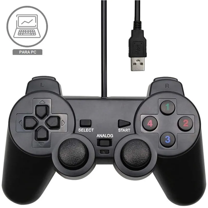 GENERICO - Mando USB para PC y Laptop modelo play 2 - Control
