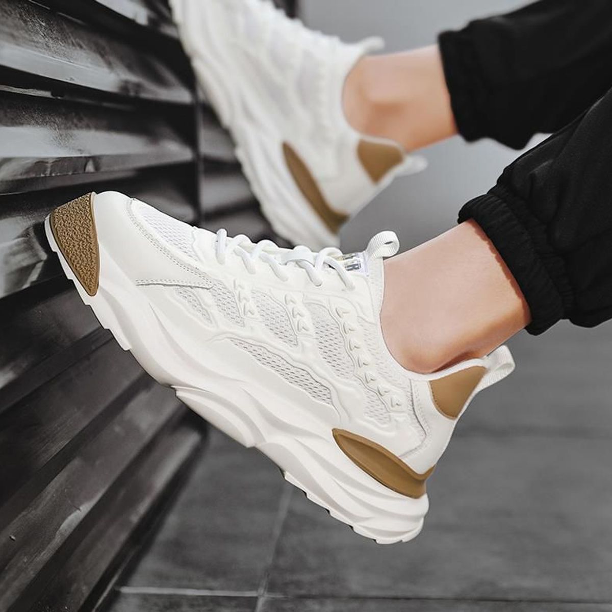 BLWOENS - Zapatillas deportivas para hombres Zapatos