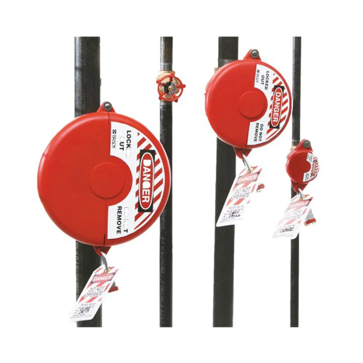 STEELPRO - BLOQUEO DE VÁLVULA DE COMPUERTA 25-165MM