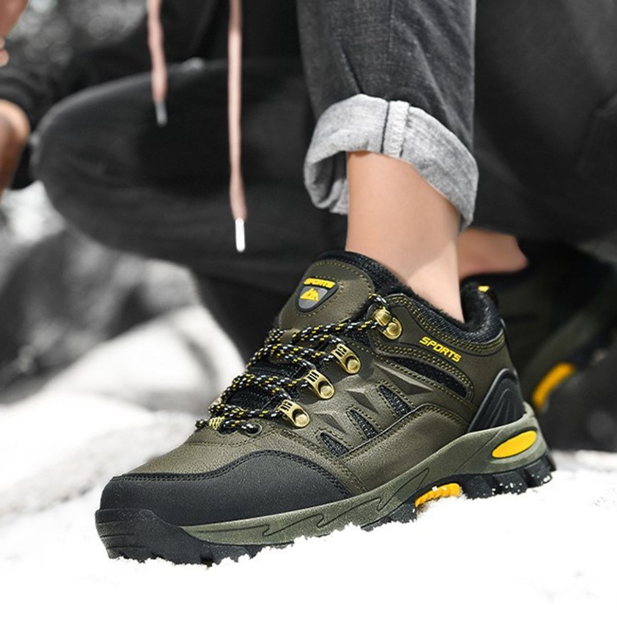 BLWOENS - Zapatos al aire libre para hombres Zapatillas