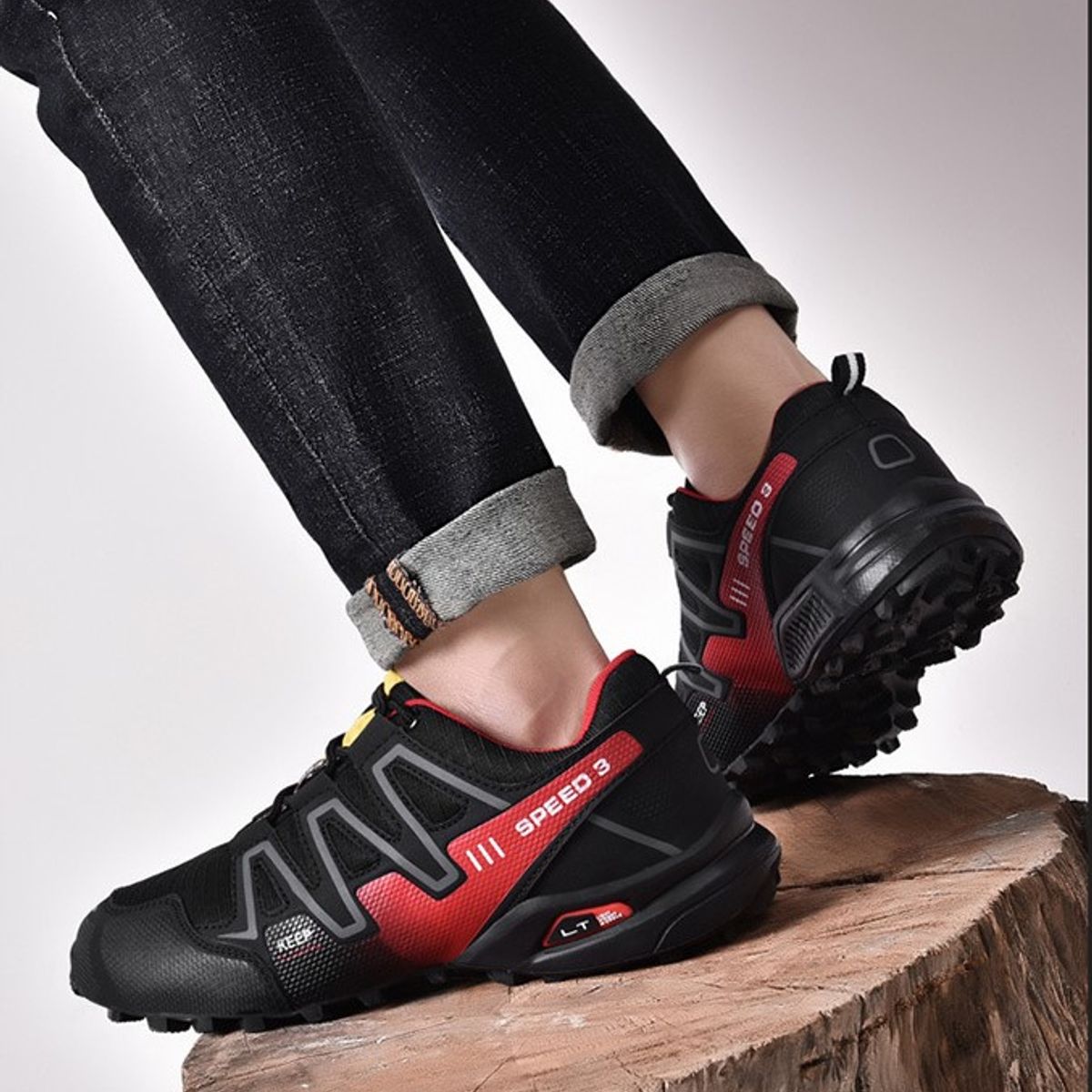 BLWOENS - Zapatos al aire libre para hombres Zapatillas