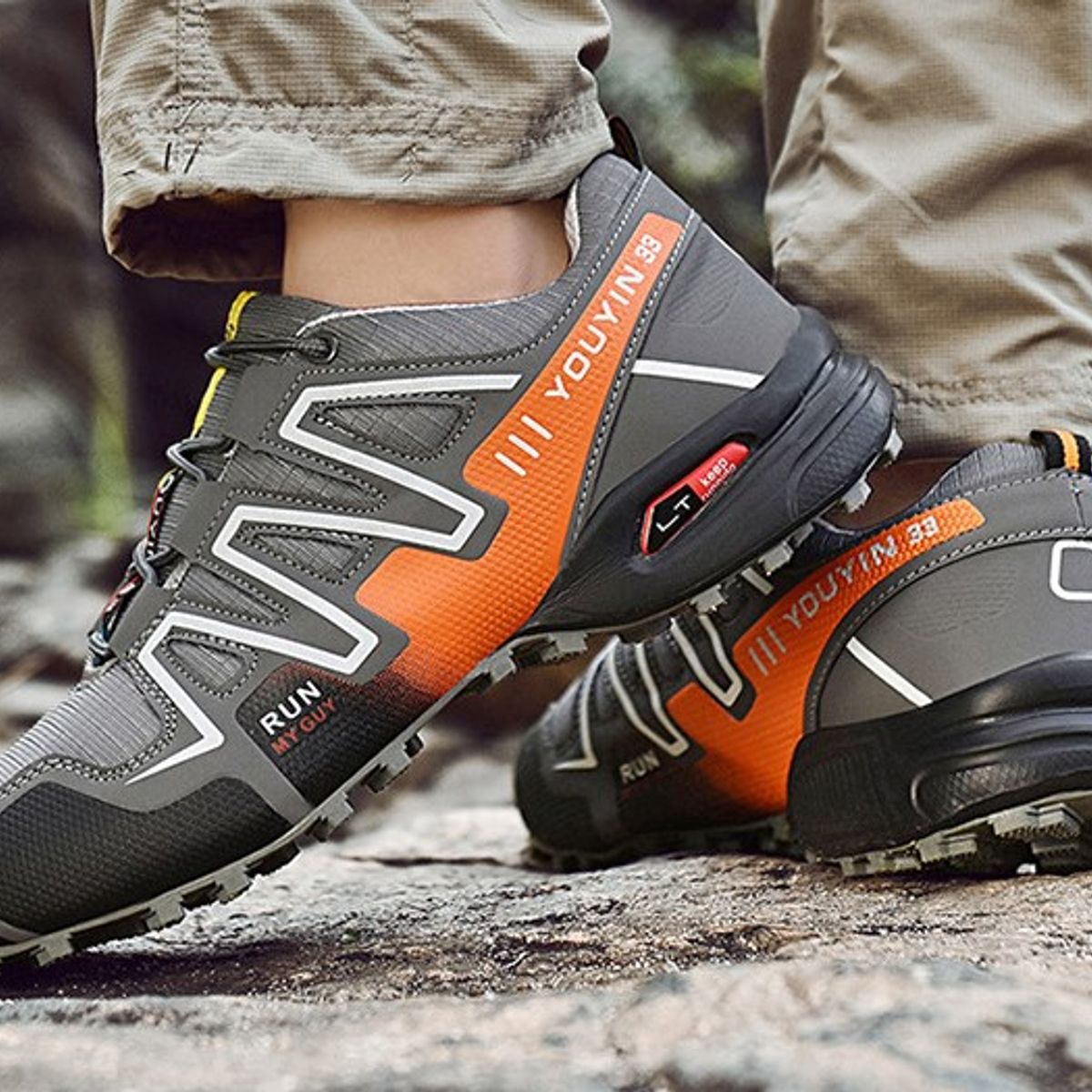 BLWOENS - Zapatos al aire libre para hombres Zapatillas