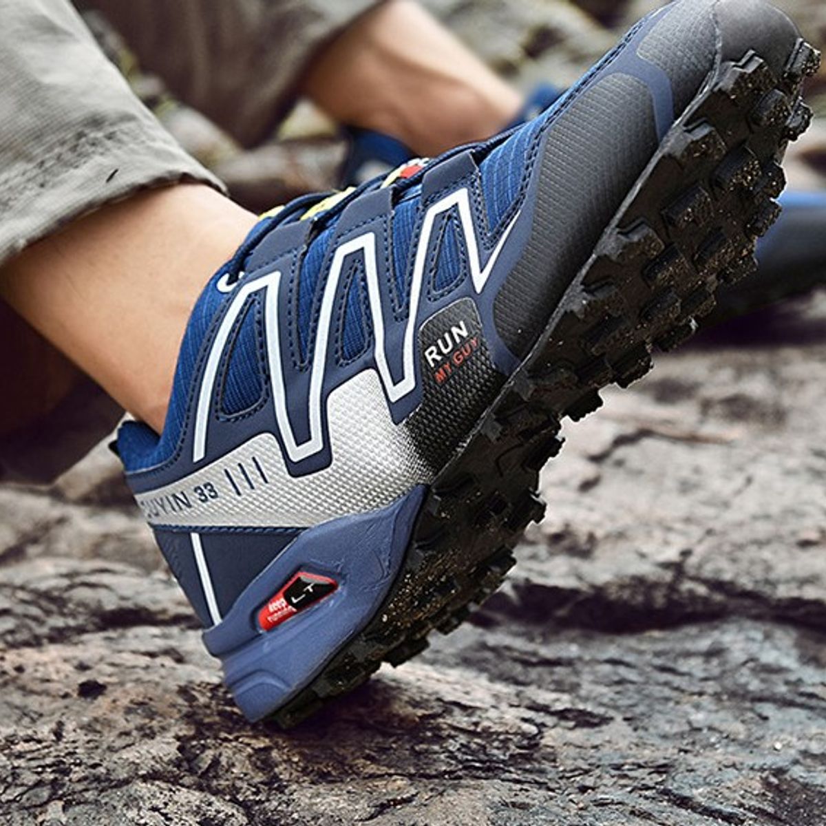 BLWOENS - Zapatos al aire libre para hombres Zapatillas