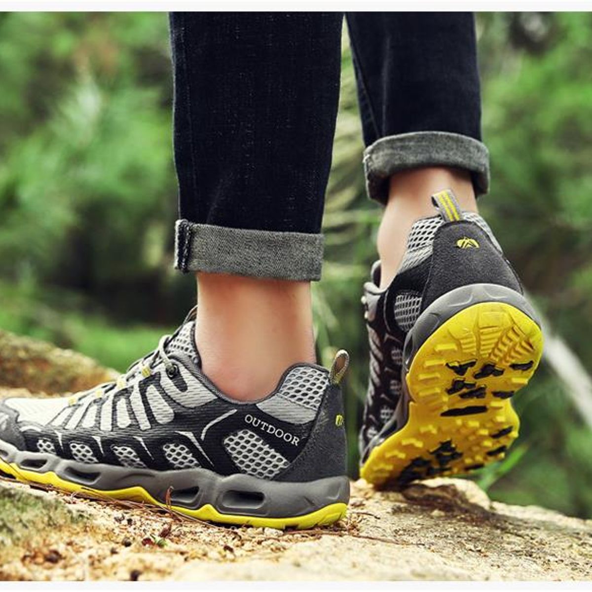 BLWOENS - Zapatos al aire libre para hombres Zapatillas