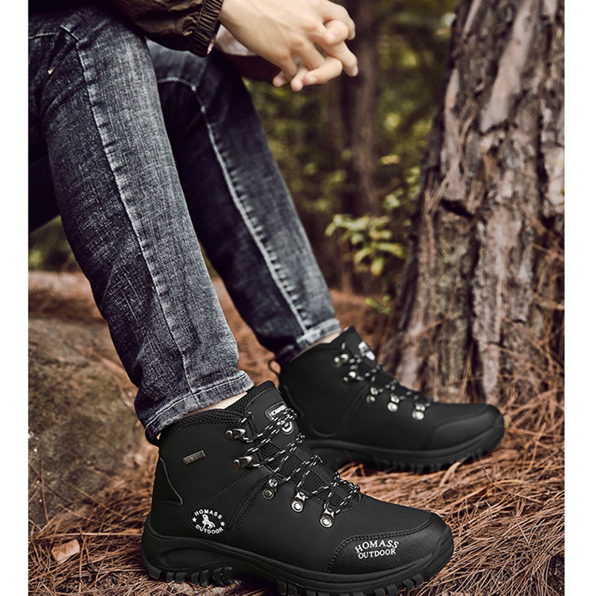 BLWOENS - Zapatos al aire libre para hombres Zapatillas