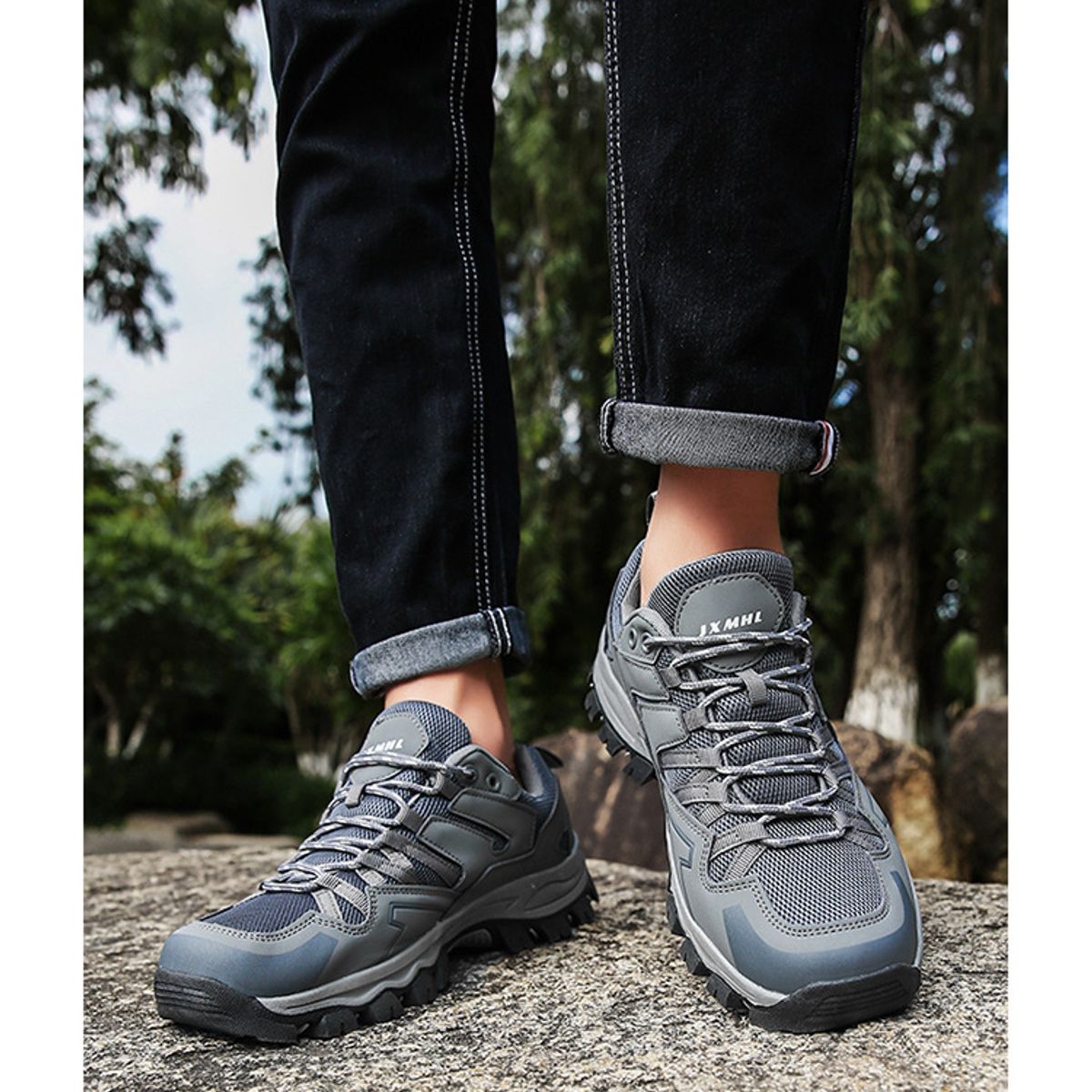 BLWOENS - Zapatos al aire libre para hombres Zapatillas