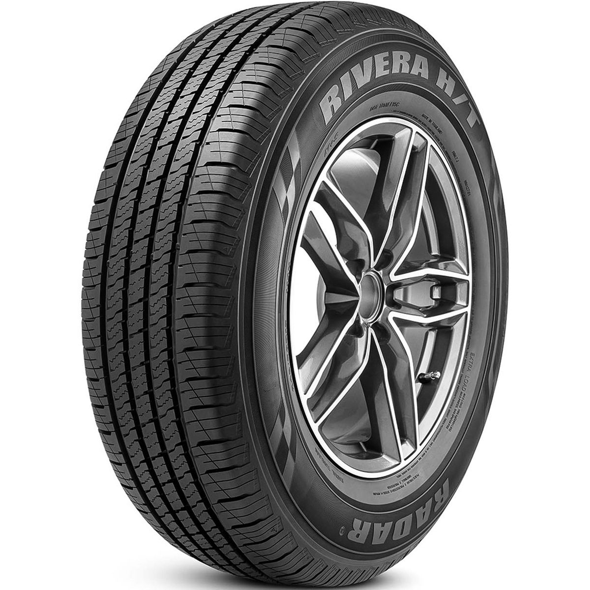RIVERA - Llanta LT24570R17 RADAR RIVERA HT 119116S BL TL