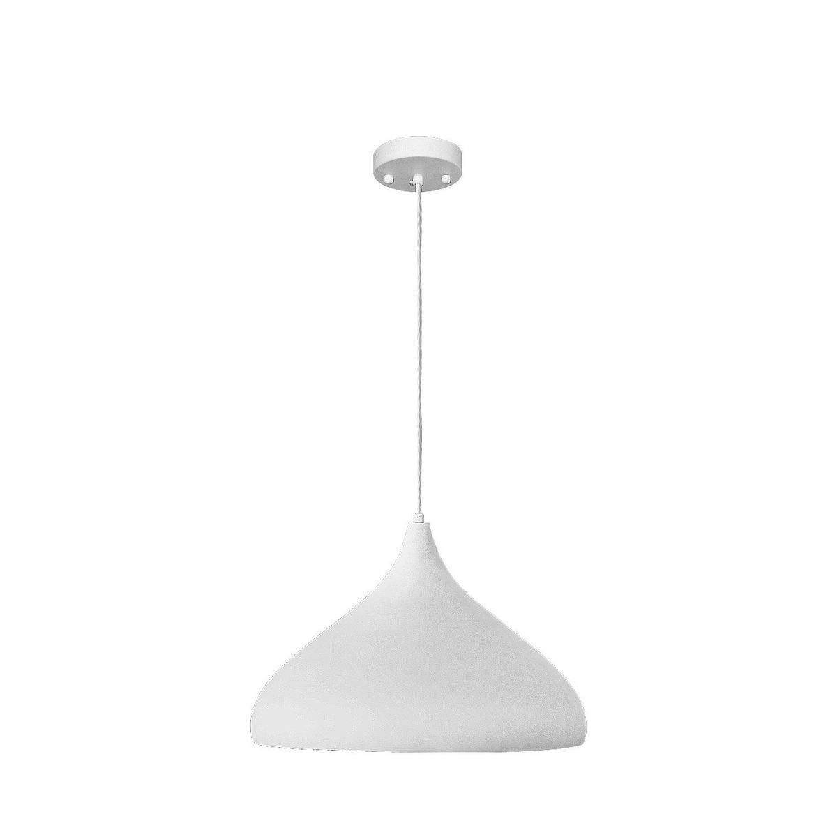 LIGHTECH - Lightech Lámpara Colgante Kiss E27 Color Blanco - No Incluye Foco