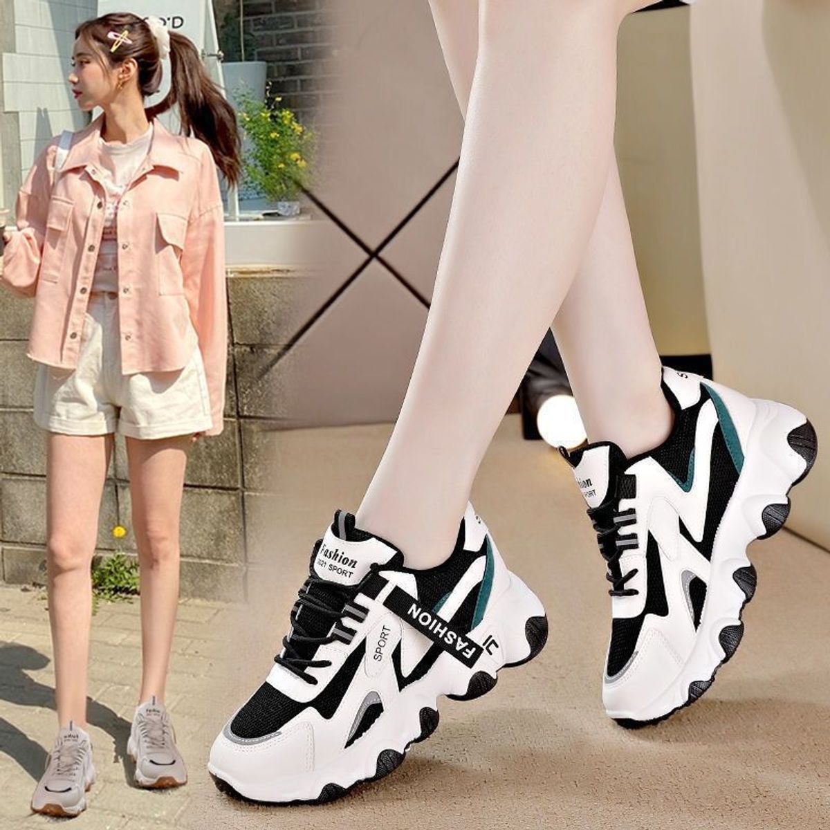 BLWOENS - Zapatos de correr de ocio para mujeres