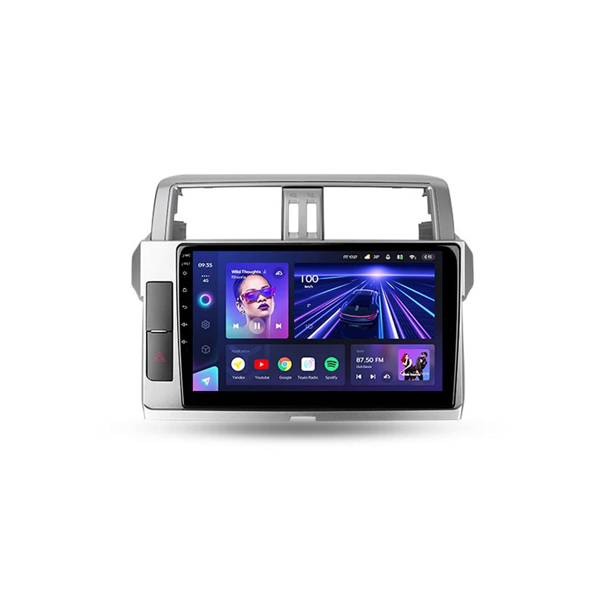 GENERICO - Autoradio Android Toyota Land Cruiser Prado 2010-2014 cámara Gratis