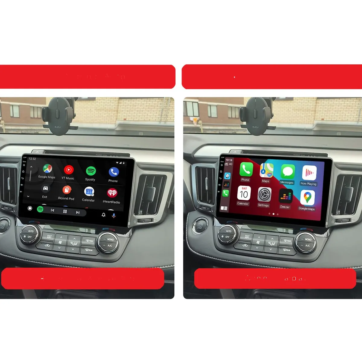 GENERICO - Autoradio Android Toyota Rav4 2013-2018 cámara Gratis
