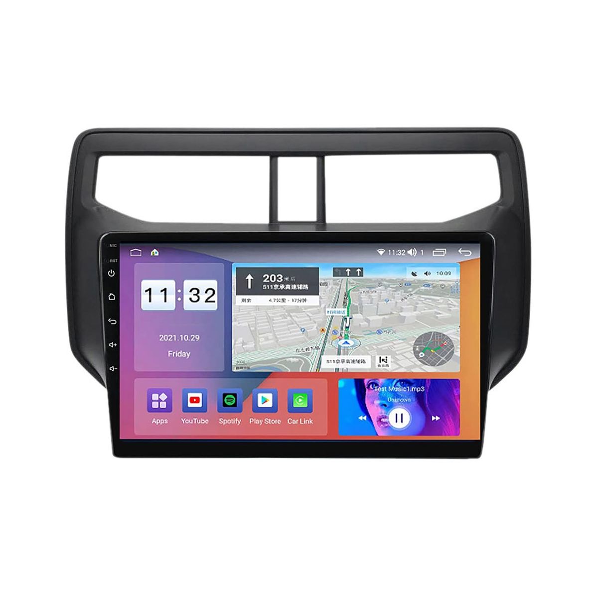 GENERICO - Autoradio Android Toyota Rush 2018-2021 cámara Gratis