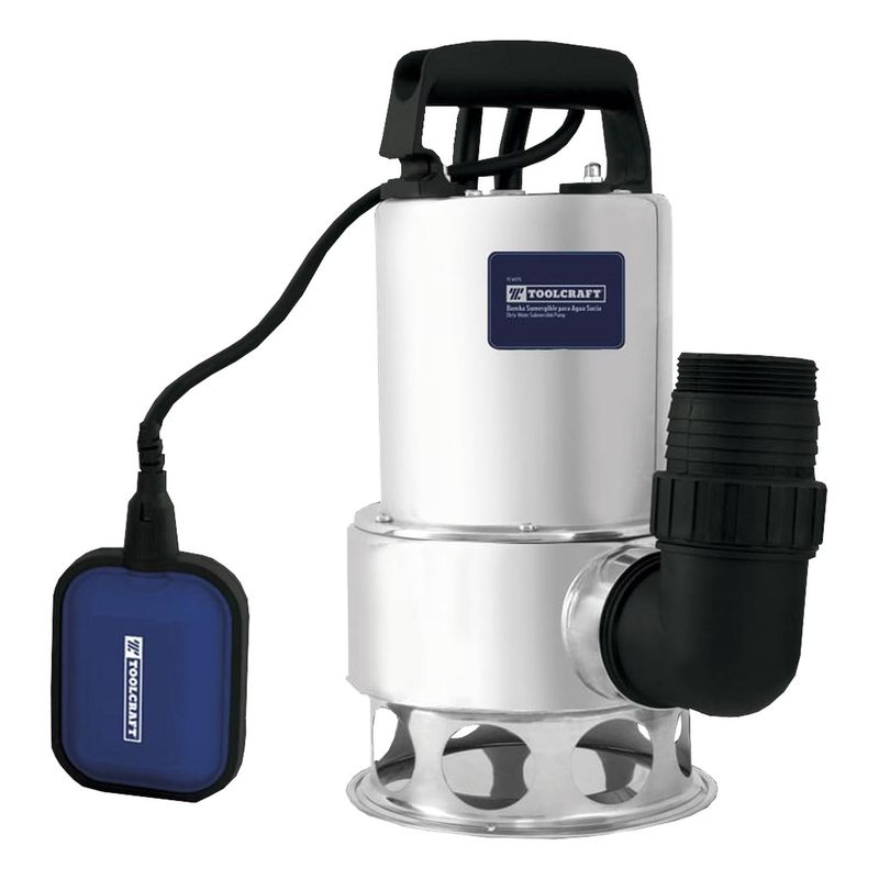 TOOLCRAFT - Bomba Sumergible Acero Inox Agua Sucia 1 Hp Toolcraft Tc5738