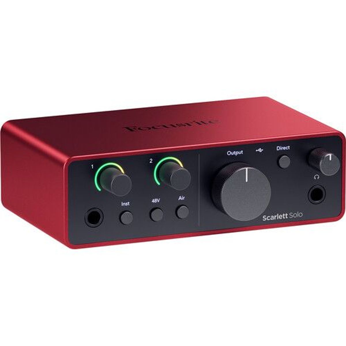 FOCUSRITE - Interfaz de Audio Focusrite Scarlett Solo 4ta Generación